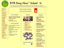 Tablet Screenshot of btbfengshui.org
